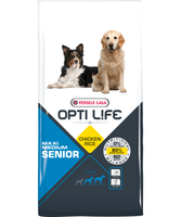 Versele-Laga Opti Life Senior Medium & Maxi Kip met Rijst voor middelgrote en grote rassen vanaf 7 jaar 12.5kg