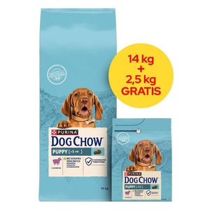 PURINA Dog Chow Puppy Lam 16.5kg (14kg+ 2.5kg GRATIS!!)