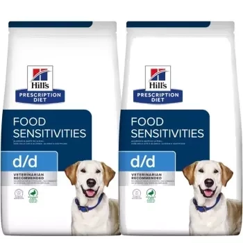 Hill's PD Prescription Diet Canine d/d Eend & Rijst 2x12kg