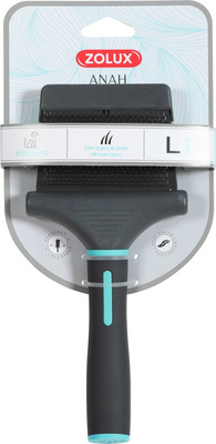 Zolux Anah Dubbelzijdige Flexibele Hondenborstel L 