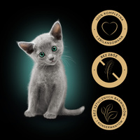 SHEBA Kitten Flavour Sachets 40x85 g - volledig natvoer voor kittens in saus (versnijdingen met: zalm, kip)