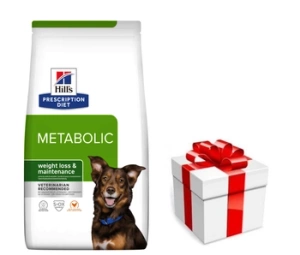 Hill's Prescription Diet Metabolic Canine 12kg + GRATIS een verrassing voor je hond!