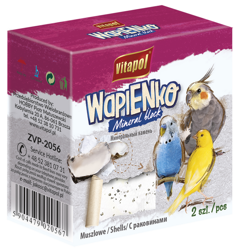 Vitapol Kalkblokje met Schelpen voor Vogels 2pc