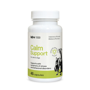LAB-V Calm Support - Ondersteuning bij symptomen van stress en gedragsstoornissen 45 capsules