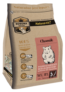 KORONA NATURY Natural-Vit hamstervoer 1,6kg