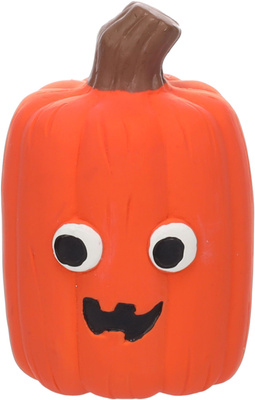 Flamingo Halloween rubberen speeltje voor honden Pompoenmix