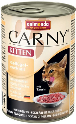 Animonda Kat Carny Kitten Gevogelte Cocktail 400g