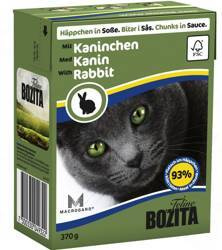 BOZITA Cat Konijn in Saus 370g
