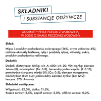 Gourmet Perle kattenvoer filets in een smakelijke saus 340g (4 x 85g)