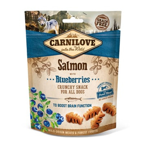 Carnilove Crunchy Snack, zalm met bessen 200 g