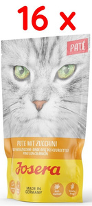 JOSERA Paté Kalkoen met courgette 16x85g