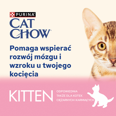 CAT CHOW Kittenvoer met lam en courgette in saus 85g - 20 PACKS + 6 GRATIS !!! + Groominghandschoen - Cat Chow GRATIS 
