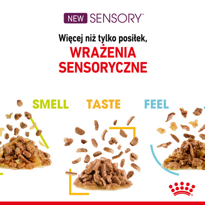 ROYAL CANIN Sensory Taste natvoer, stukjes in saus 12x85g