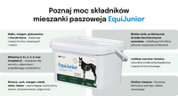 Lab-v EquiJunior - Aanvullend diervoeder voor veulens ter ondersteuning van de groei, ontwikkeling en juiste voeding van jonge paarden en pony's 2kg
