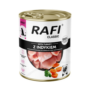 DOLINA NOTECI Nat hondenvoer Rafi Classic met kalkoen 800g