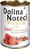 Dolina Noteci Premium Puur Rundvlees met Bruine Rijst 800g