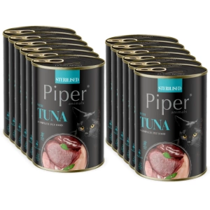 DOLINA NOTECI Piper voor gesteriliseerde katten met tonijn 12x400g