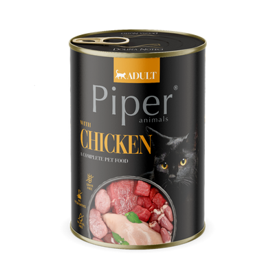 DOLINA NOTECI Piper voor katten met kip 24x400g