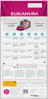 Eukanuba Daily Care Adult Sensitive Digestion 2x12kg