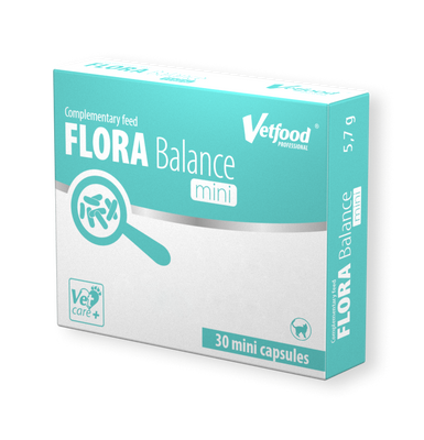 VETFOOD FLORA Balance Mini 30 capsules 