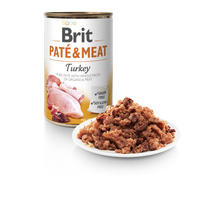 Brit Pate & Vlees met Kalkoen 12x400g