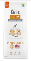 BRIT CARE Hond Hypoallergeen Junior Lam Grote Rassen 2x12kg