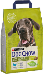 Purina Dog Chow Large Breed Adult met kalkoen 14kg + VERRASSING VOOR UW HOND