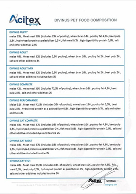 Divinus Prestaties voor Duitse Herder 20kg