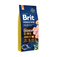 Brit Premium By Nature Junior M met Kip 2x15kg
