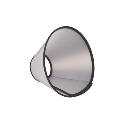 TRIXIE Plastic beschermkraag met klittenband, L-XL: 50-58cm/28cm