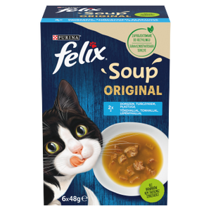 FELIX Soep Originele Vissmaak 6x48 g