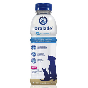 Livisto ORALADE GI SUPPORT 6 x 500 ML elektrolyten met prebioticum voor honden en katten