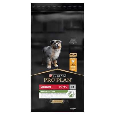 Purina Pro Plan Medium Puppy Optistart Kip & Rijst 12kg