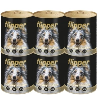 Dolina Noteci Flipper met Rundvlees en Gevogelte 6x800g