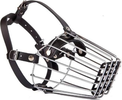 Dingo Metalen Muilkorf voor Honden Maat 6