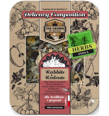 KORONA NATURY Delicja herbowa 200g