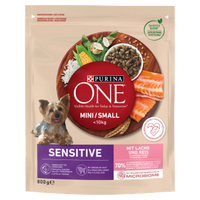Purina One Mini/Small Delicate Hondenvoer Zalm met Rijst 800g