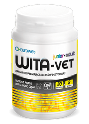 Eurowet Wita-Vet Junior+Adult 8g 80tab