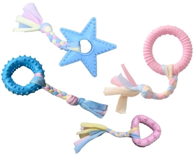 NUXIE Rubber honden kauwspeeltje 22cm