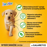 Pedigree Nat Puppyvoer (Kip & Rijst, Rundvlees & Rijst) 4x100g 