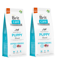 BRIT CARE Hypoallergeen Puppy Lamsvlees 2x12kg