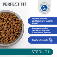PERFECT FIT Sterile 1+ met kip 750g