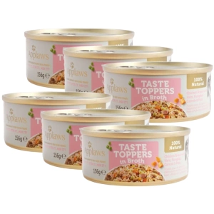 Applaws Taste Toppers Naturel Nat Hondenvoer Kip met Ham en Groenten 6x156g