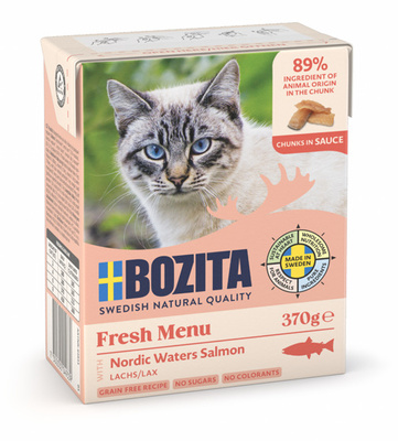BOZITA Cat Zalm in Saus 370g
