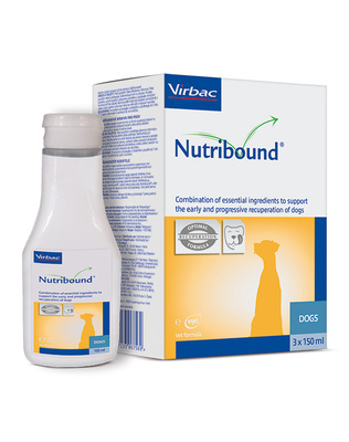 Virbac Nutribound voor honden 3x150ml 