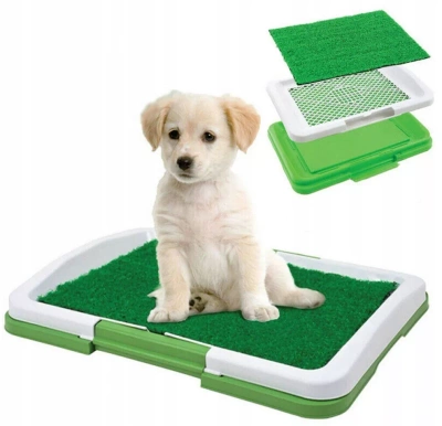 NUXIE® Puppy grasbak voor zindelijkheidstraining 34cm x 47cm x 6cm