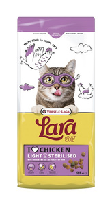 Versele-Laga Lara Adult Light Sterilized 12.5kg - voeding voor gesteriliseerde katten