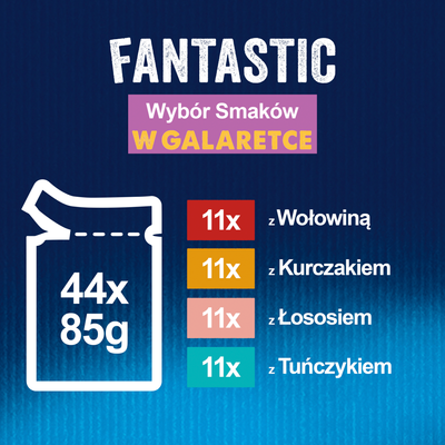 Felix Fantastic Gemengde Vleesgelei 44x85g