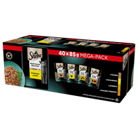  SHEBA Selection Select Slices Kippenreepjes zakjes  40x85g 