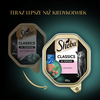 Sheba Classics met zalm 85g